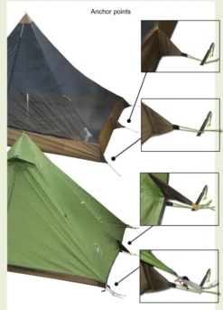 Luxe Outdoor Rect Inner 230 8 Luxe Outdoor Rect Inner 230 -Hilleberg || Big Agnes || Exped Soldes chambre luxe outdoor rect inner 230 mini peak 04 1