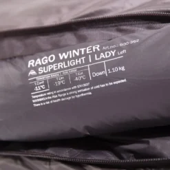 Helsport Rago Superlight Winter Lady -Hilleberg || Big Agnes || Exped Soldes sac de couchage helsport rago superlight winter lady 12