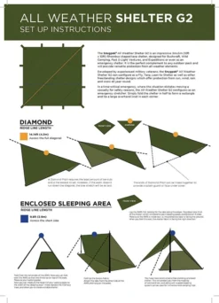 Snugpak All Weather Shelter G2 -Hilleberg || Big Agnes || Exped Soldes tarp snugpak all weather shelter g2 07