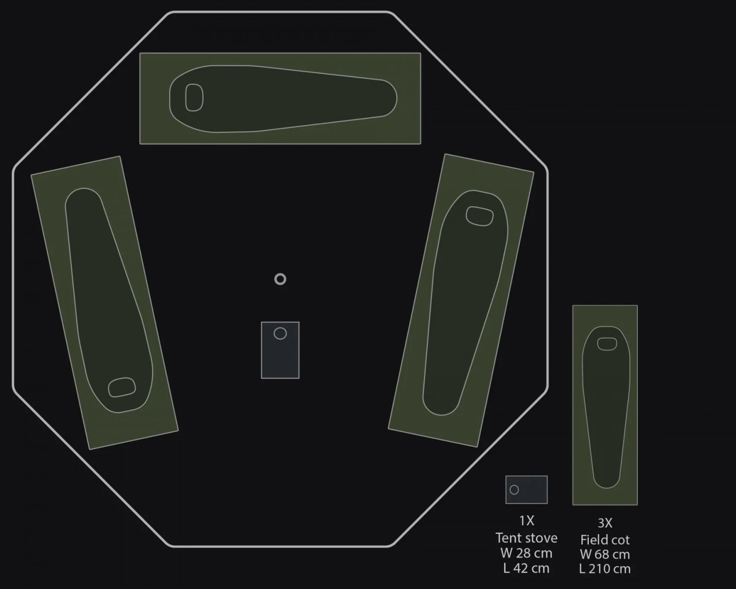 Savotta FDF 10 Tent 17 Savotta FDF 10 Tent – Image 17