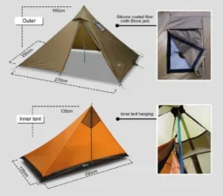 Luxe Outdoor Mini Peak XL -Hilleberg || Big Agnes || Exped Soldes tipi luxe outdoor mini peak xl 03