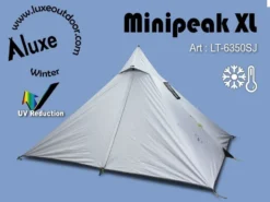 Luxe Outdoor Mini Peak XL -Hilleberg || Big Agnes || Exped Soldes tipi luxe outdoor mini peak xl white 01
