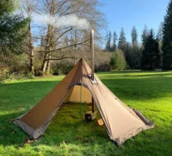 Luxe Outdoor Winter Shelter F8e -Hilleberg || Big Agnes || Exped Soldes tipi luxe outdoor winter shelter f8e 03